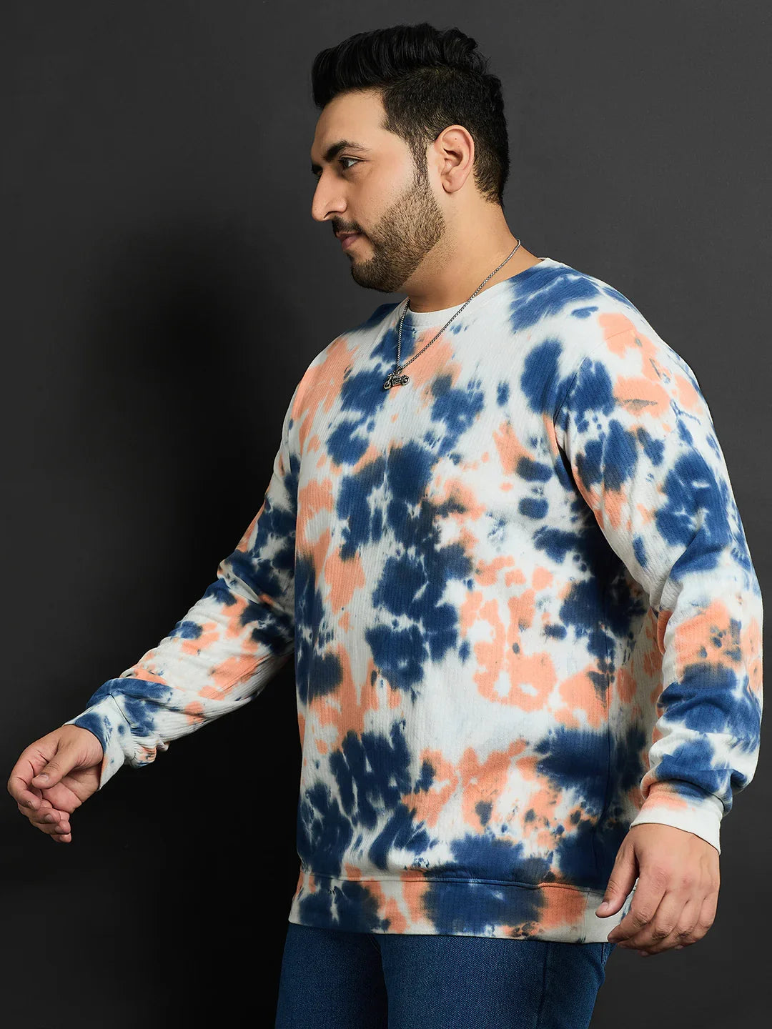 Men Plus Size Washington Printed Round Neck Tshirt - bigbanana