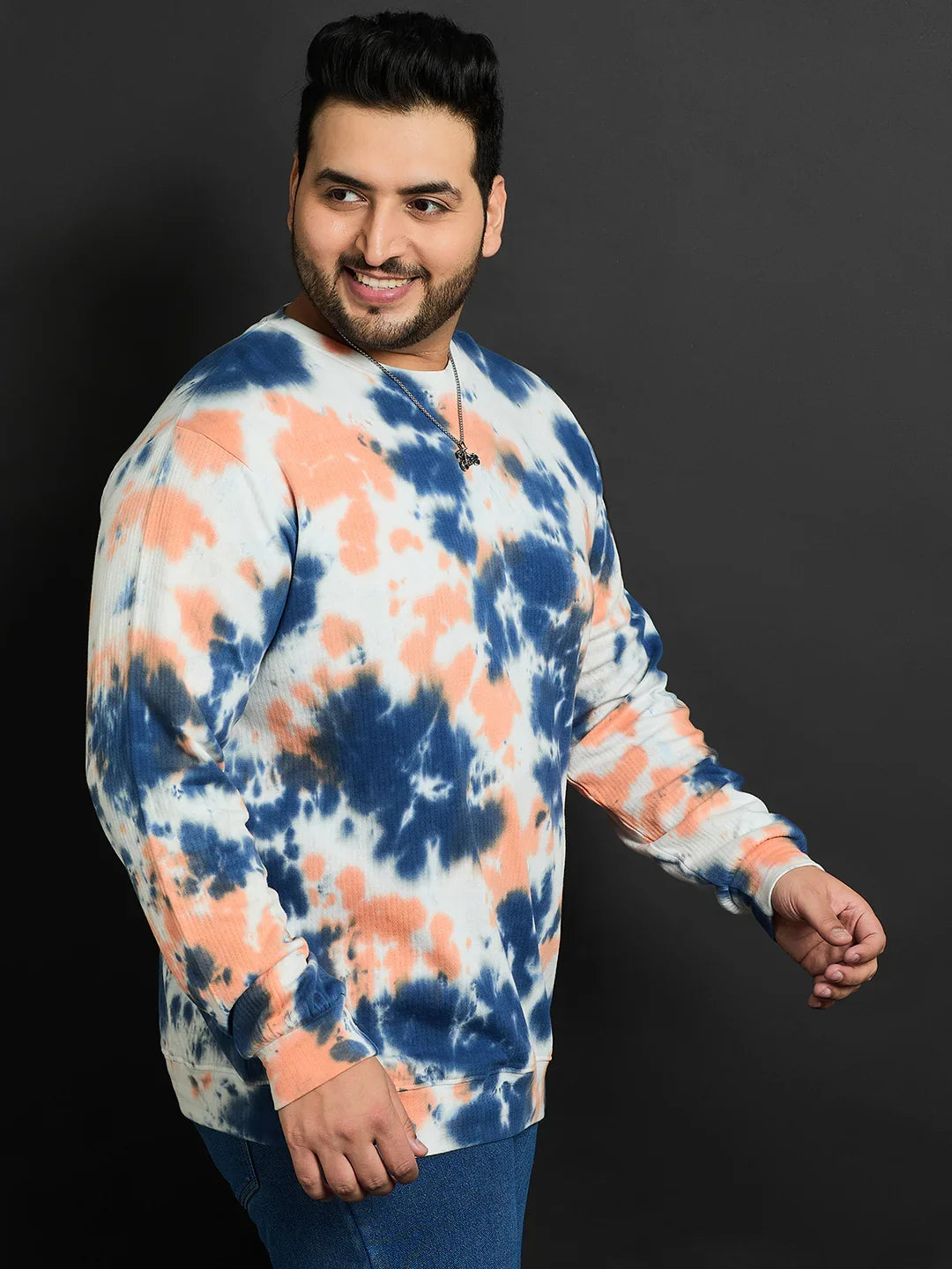 Men Plus Size Washington Printed Round Neck Tshirt - bigbanana