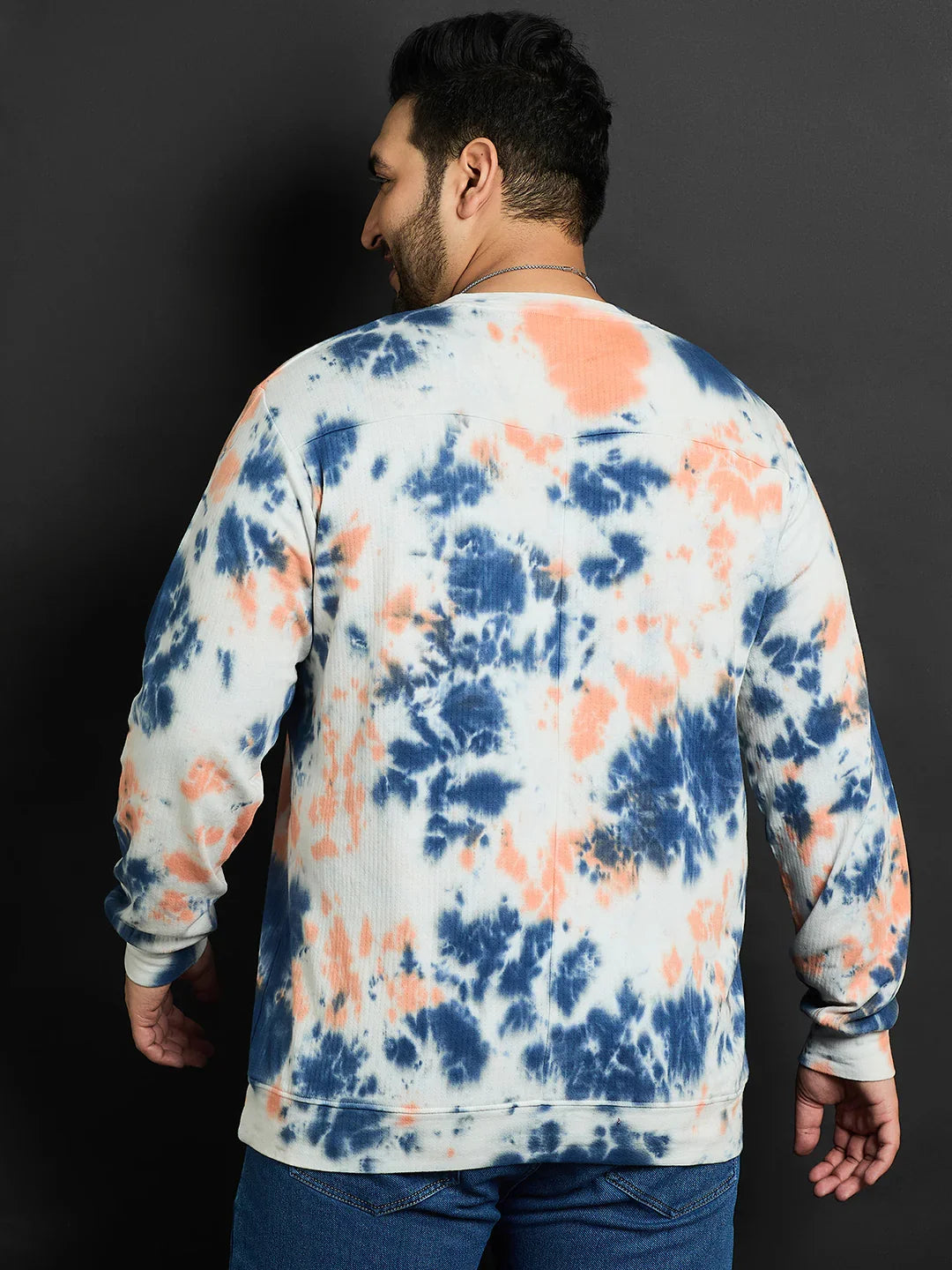 Men Plus Size Washington Printed Round Neck Tshirt - bigbanana