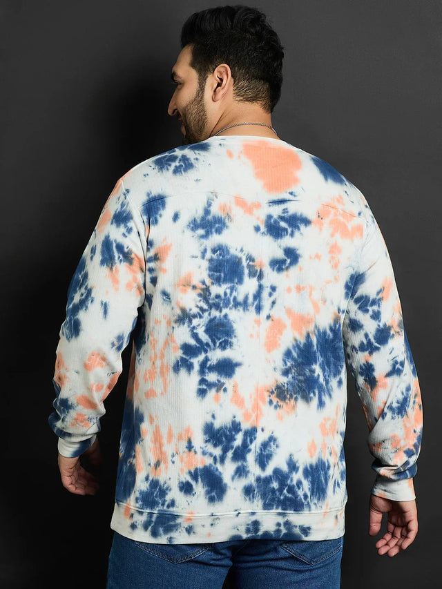Men Plus Size Washington Printed Round Neck Tshirt - bigbanana