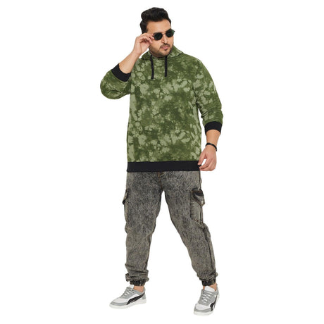 Men Plus Size Zengo Printed Sweatshirt - bigbanana