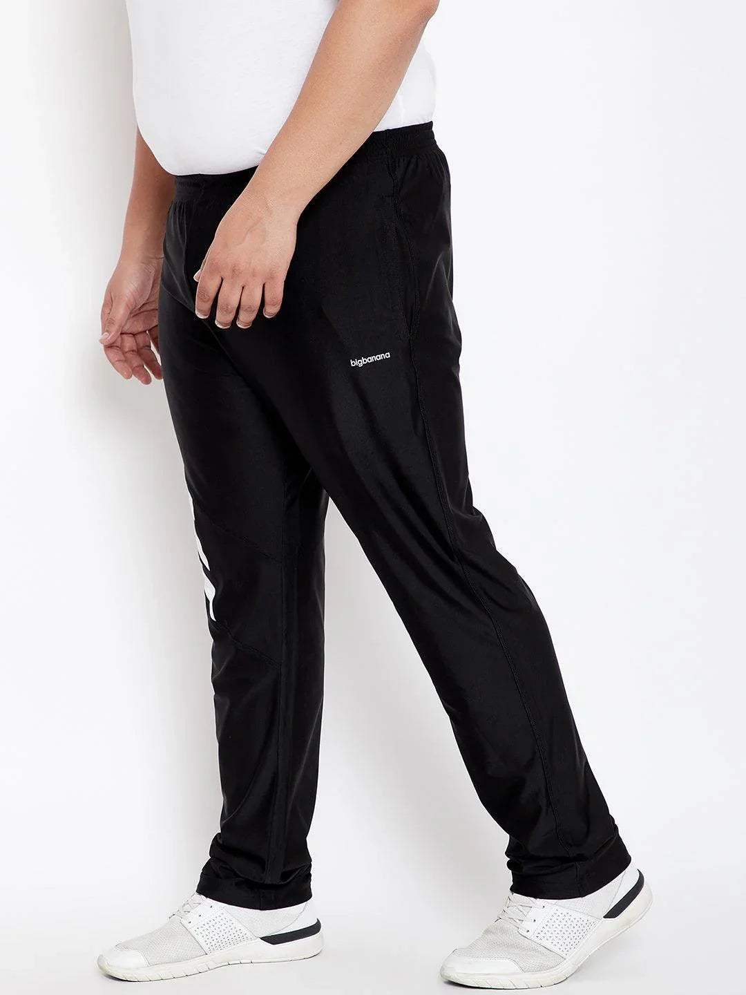 Men Plus Size Liam Colorblock Trackpant - bigbanana