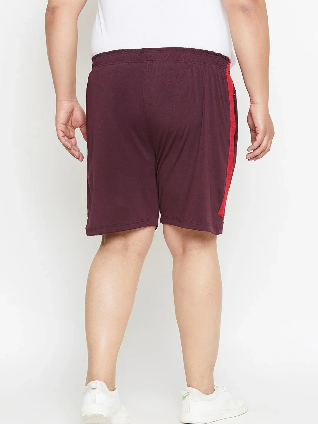 Men Plus Size Napier Solid Shorts - bigbanana