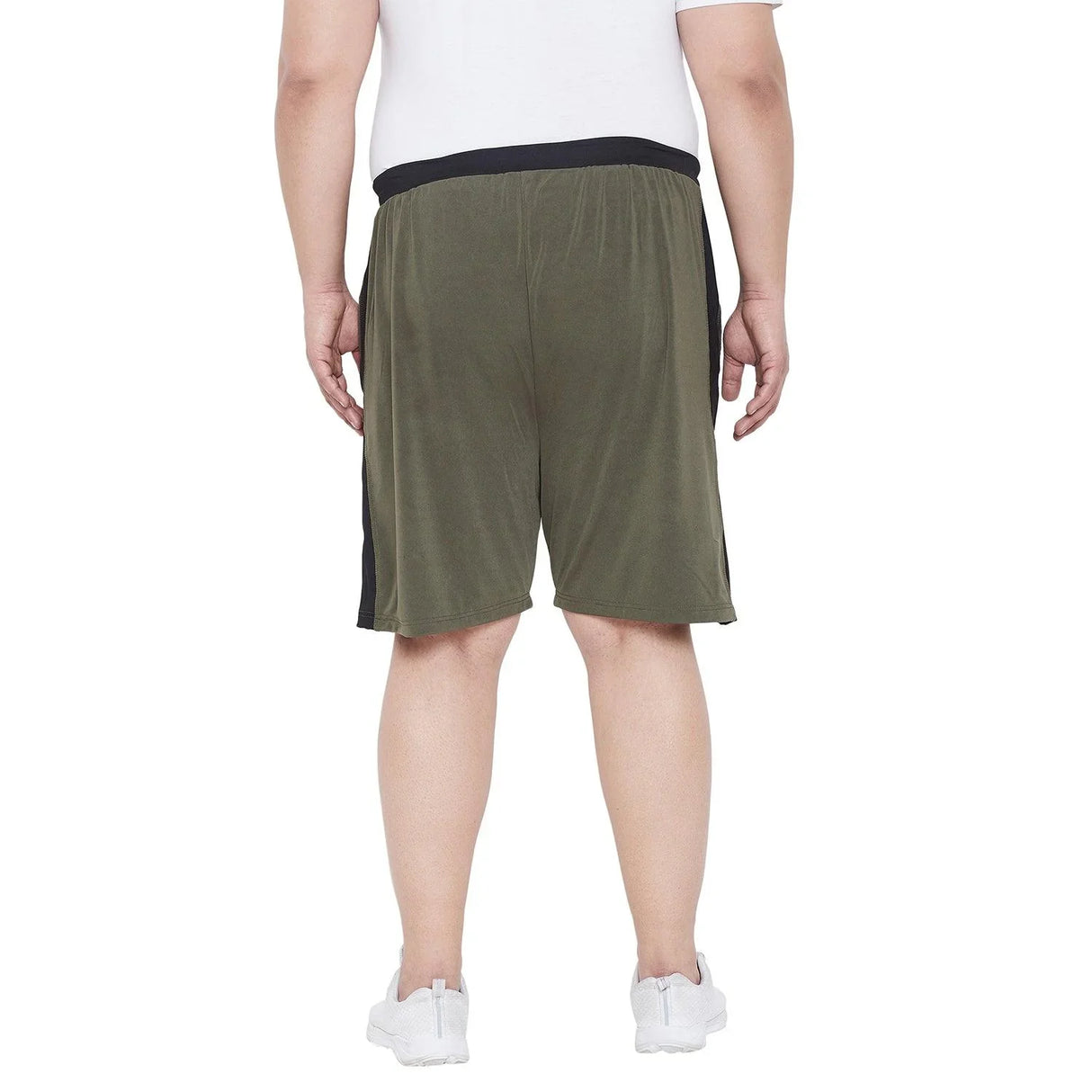 Men Plus Size Moxon Solid Shorts - bigbanana