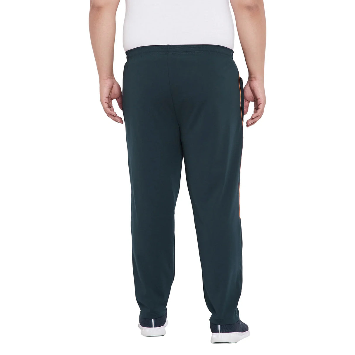 Men Plus Size Kacy Solid Trackpant - bigbanana