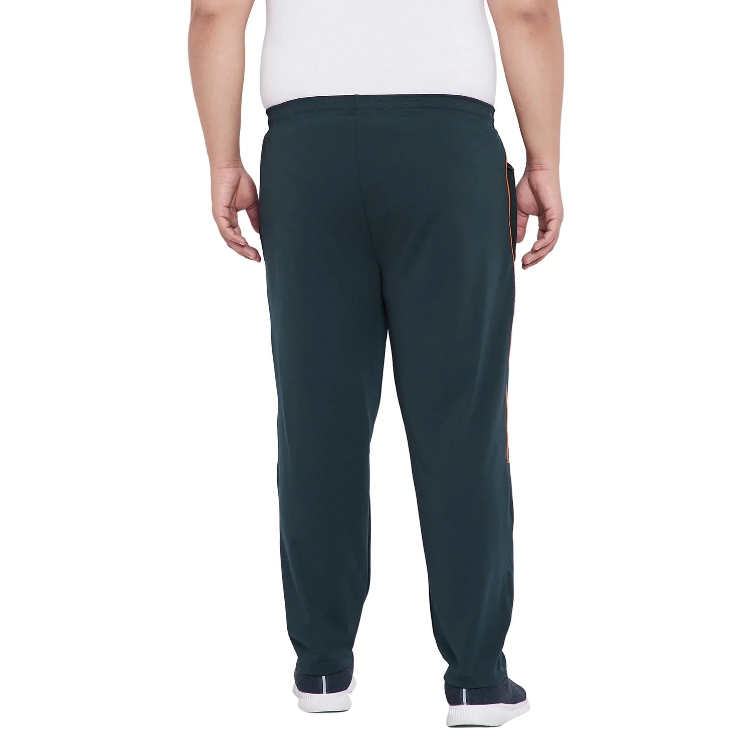 Men Plus Size Kacy Solid Trackpant - bigbanana