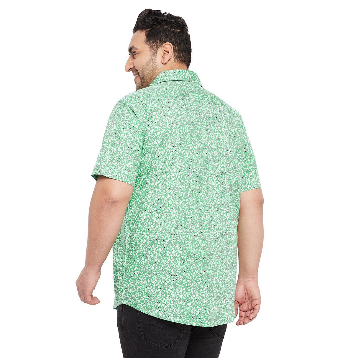 Men Plus Size Bastar Printed Shirt - bigbanana