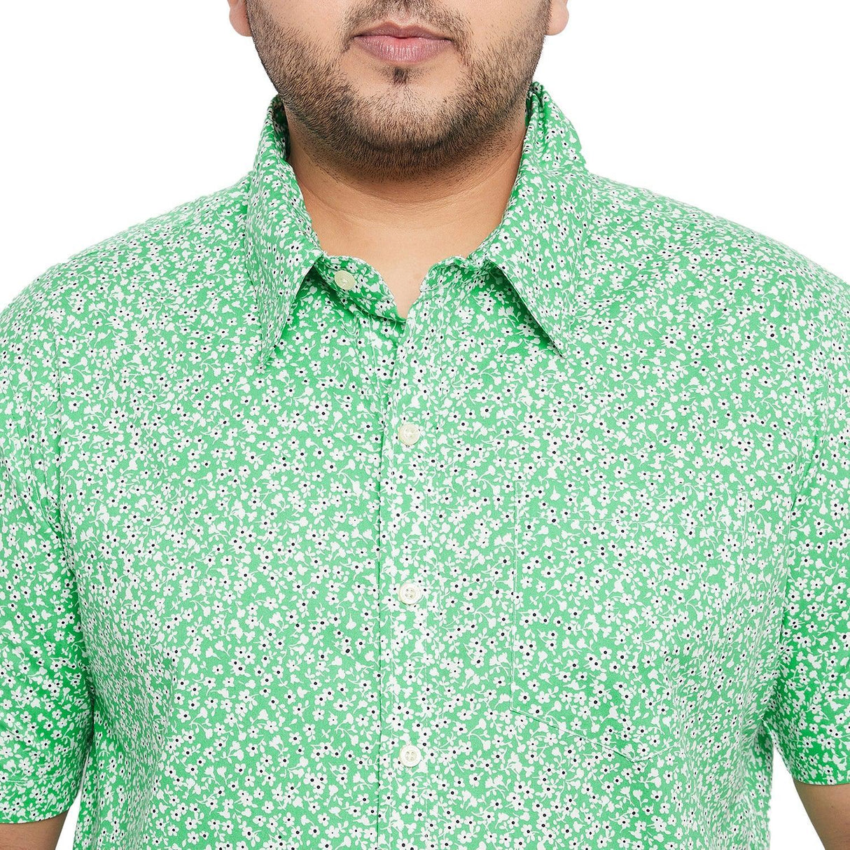 Men Plus Size Bastar Printed Shirt - bigbanana