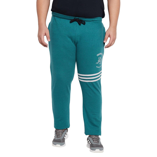 Men Plus Size Bluestone Printed Trackpant - bigbanana