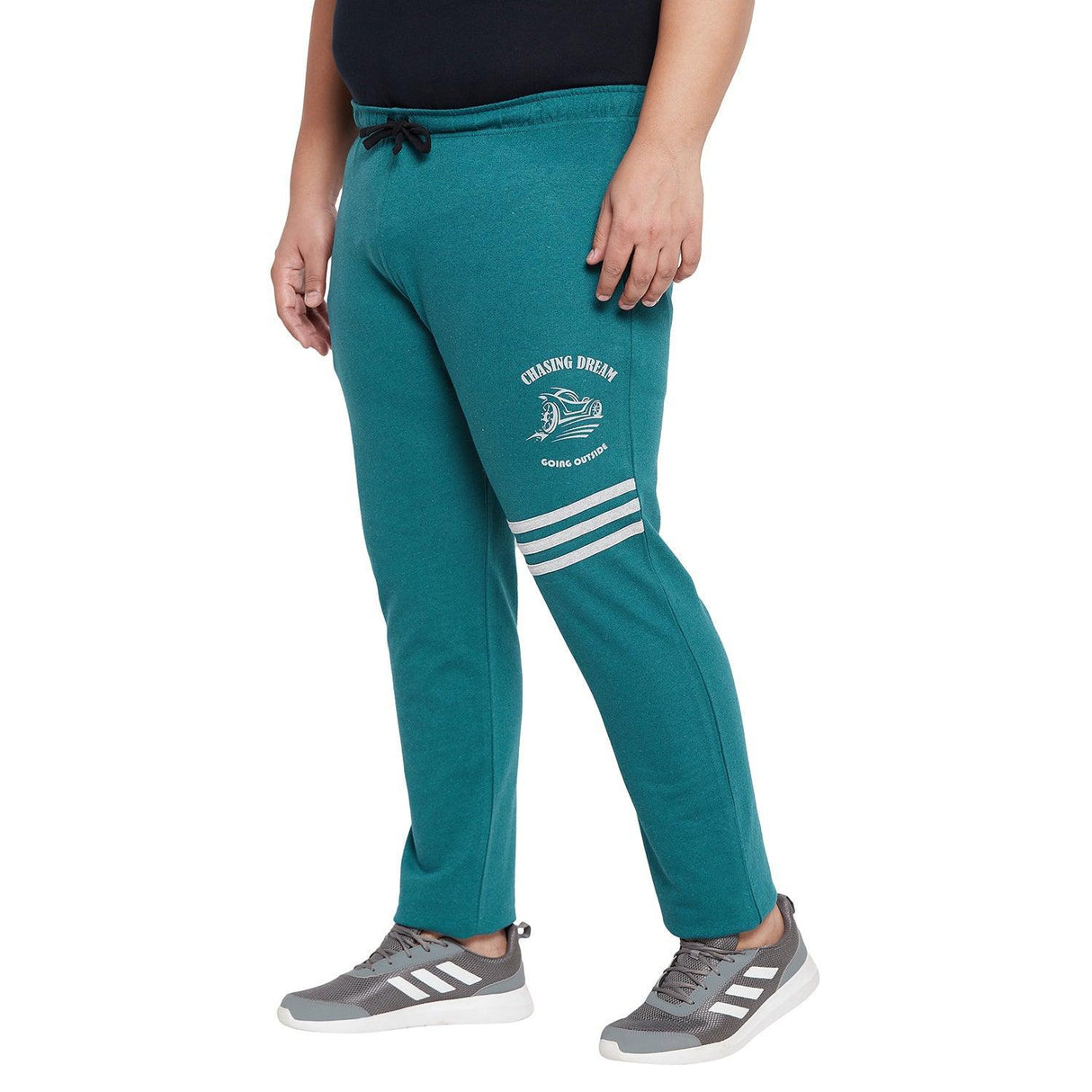 Men Plus Size Bluestone Printed Trackpant - bigbanana