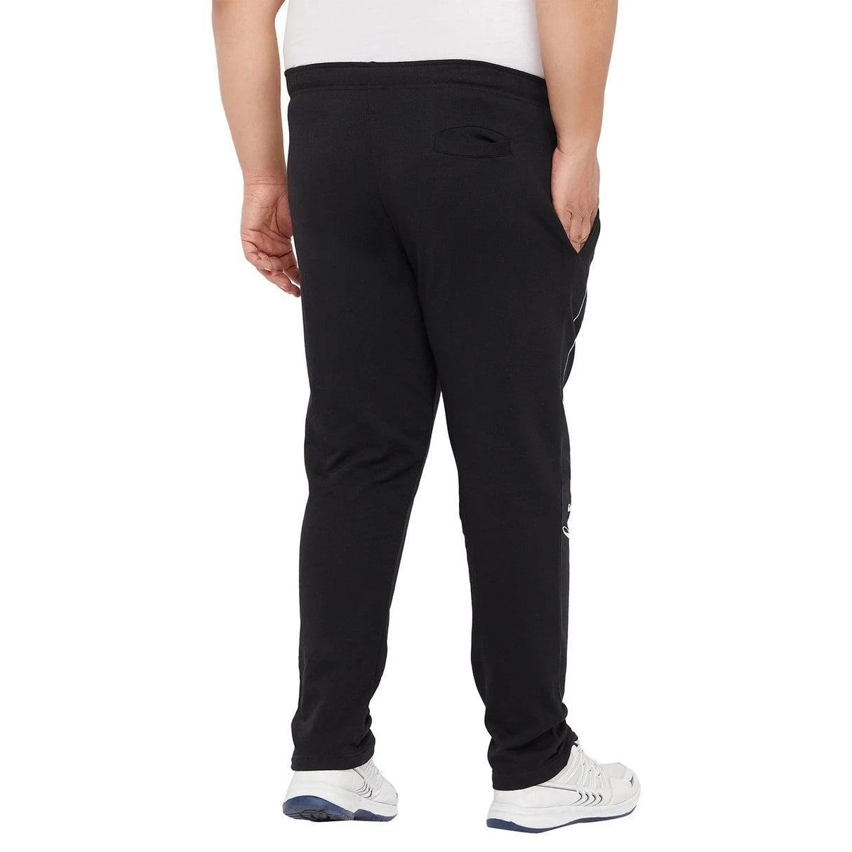 Men Plus Size Burg Printed Trackpant - bigbanana