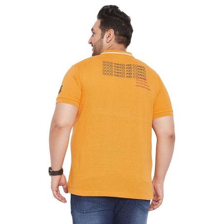 Men Plus Size Chiko Printed Polo Tshirt - bigbanana