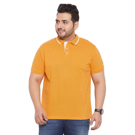 Men Plus Size Chiko Printed Polo Tshirt - bigbanana