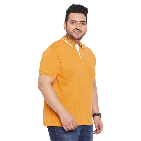 Men Plus Size Chiko Printed Polo Tshirt - bigbanana