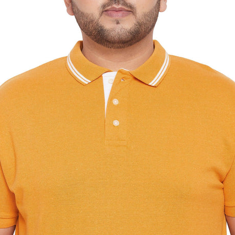 Men Plus Size Chiko Printed Polo Tshirt - bigbanana