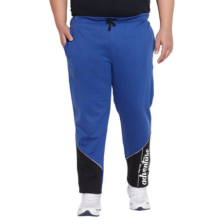 Men Plus Size Gascha Colorblock Trackpant - bigbanana
