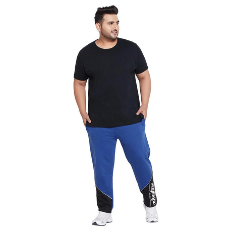 Men Plus Size Gascha Colorblock Trackpant - bigbanana
