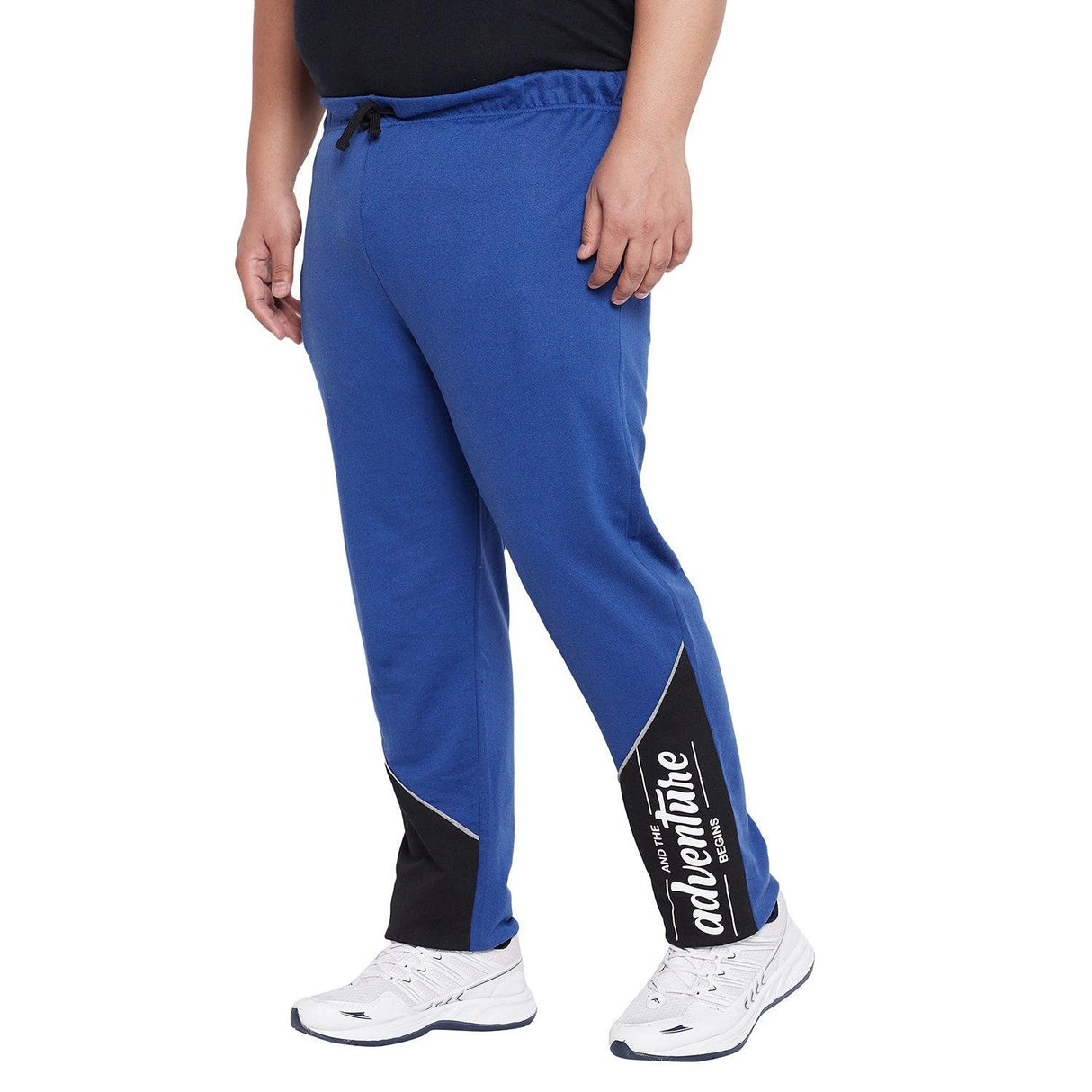 Men Plus Size Gascha Colorblock Trackpant - bigbanana
