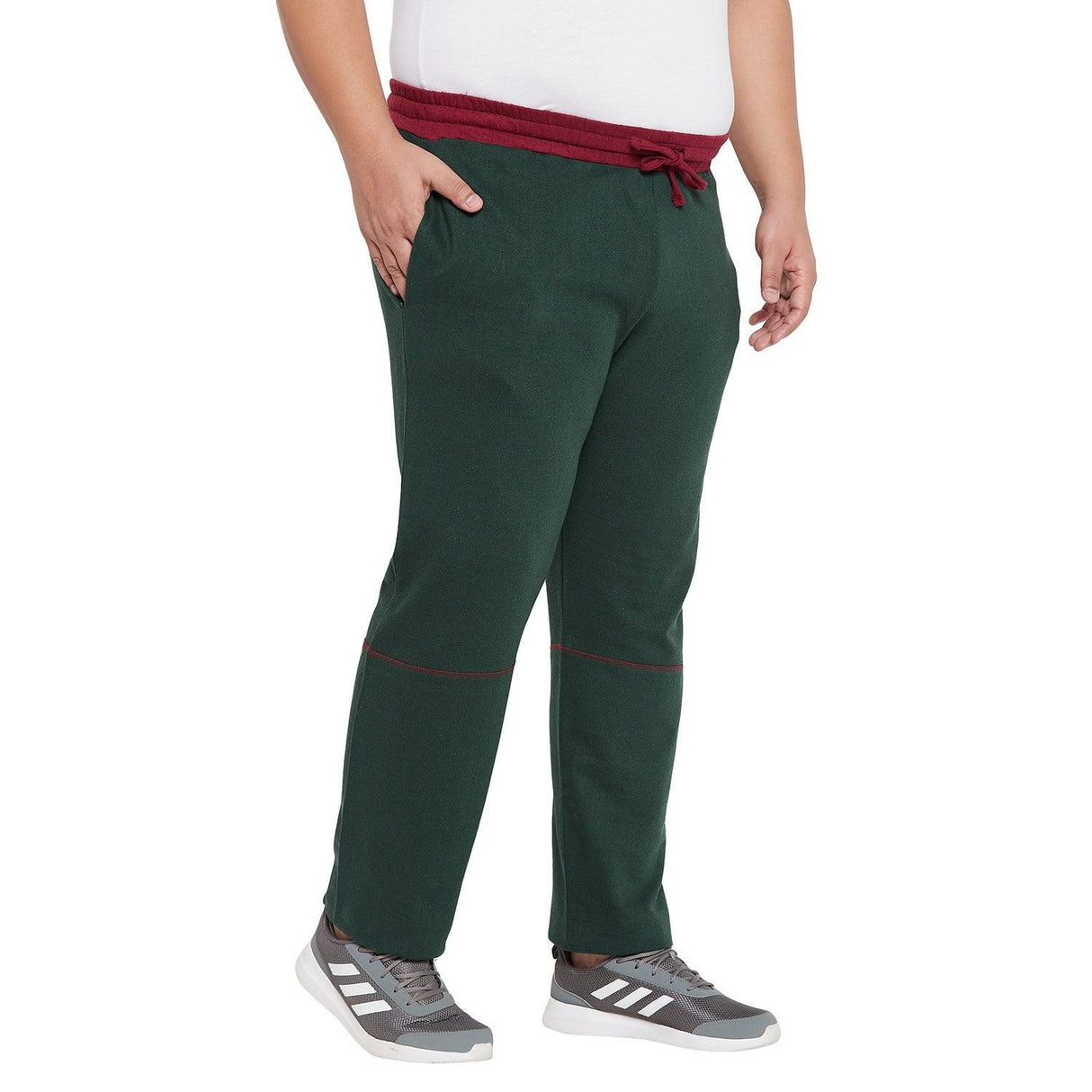 Men Plus Size Jefferson Printed Trackpant - bigbanana