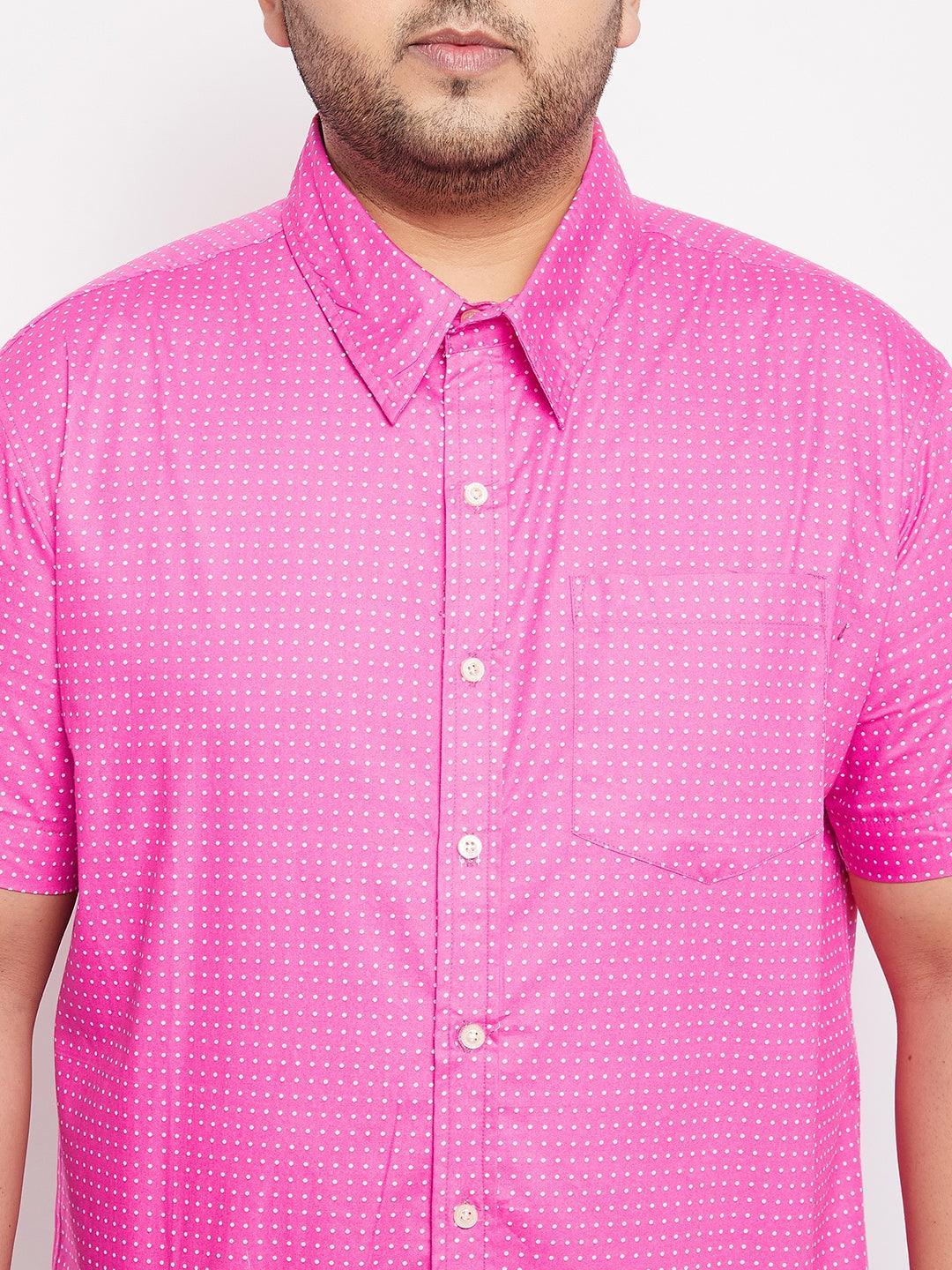 Men Plus Size Jerry Printed Shirt - bigbanana