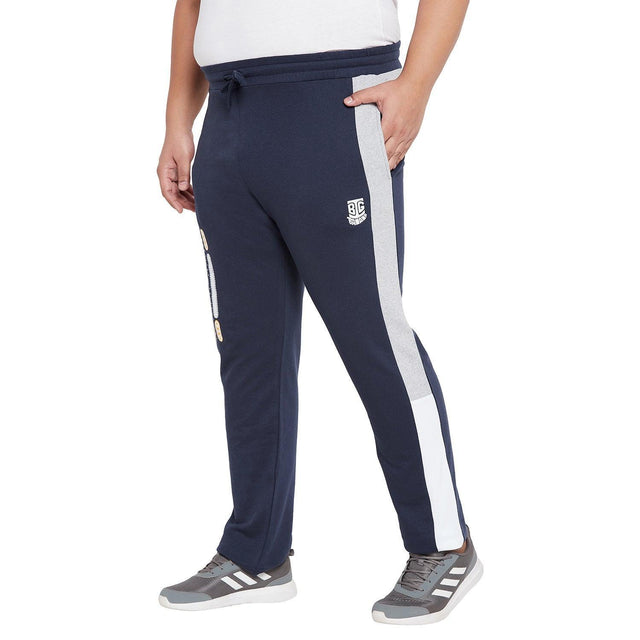 Men Plus Size Kingslay Printed Trackpant - bigbanana