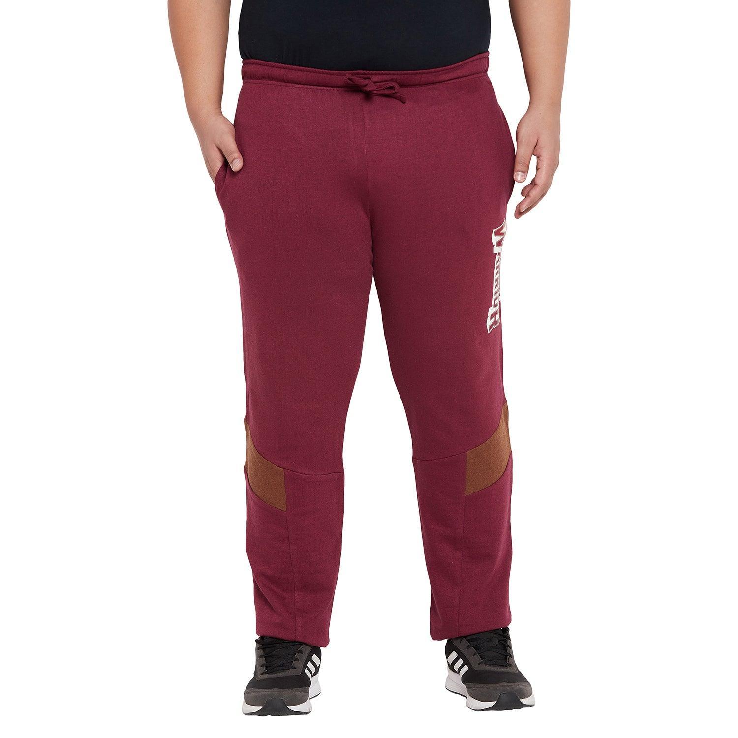 Men Plus Size Kohen Printed Trackpant - bigbanana