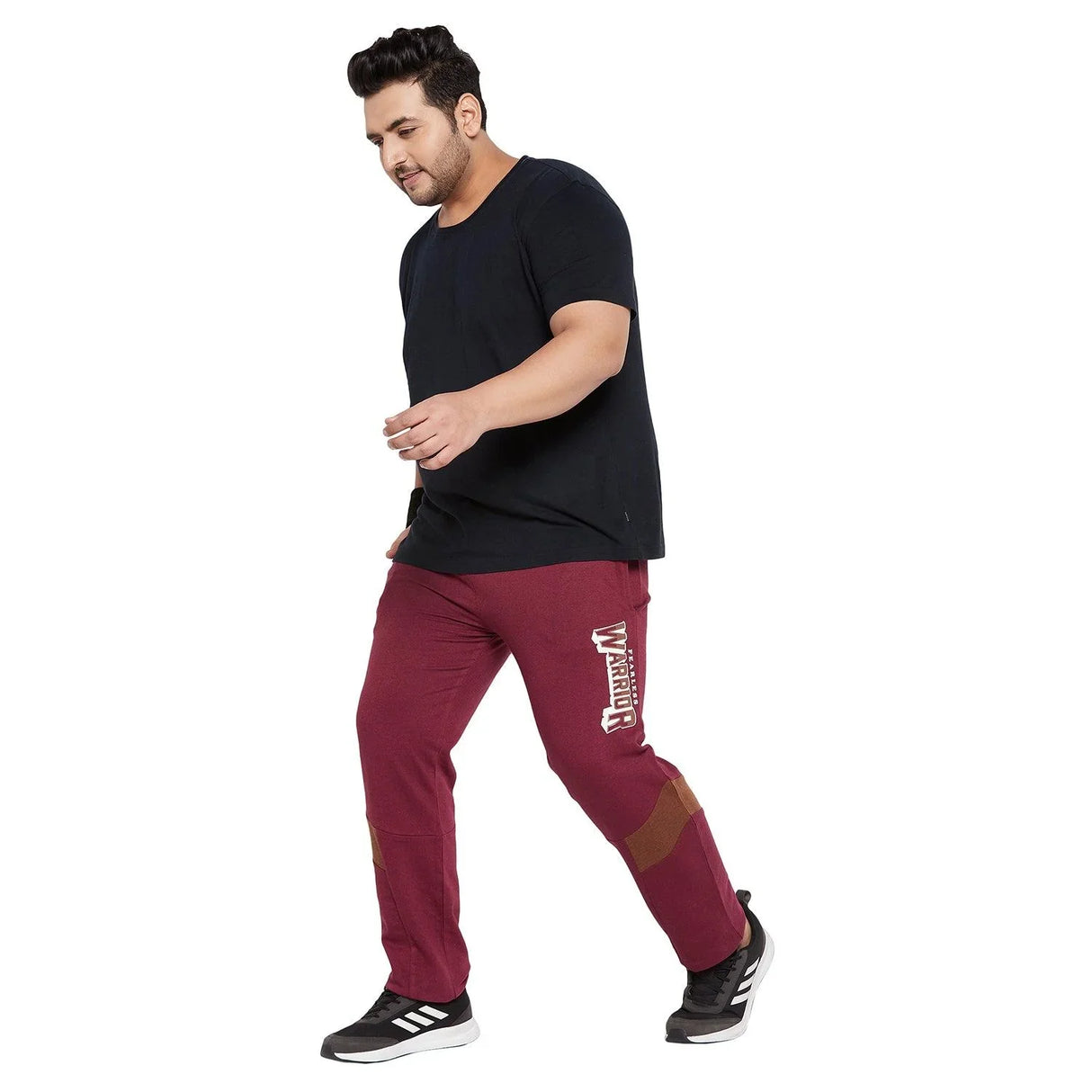 Men Plus Size Kohen Printed Trackpant - bigbanana