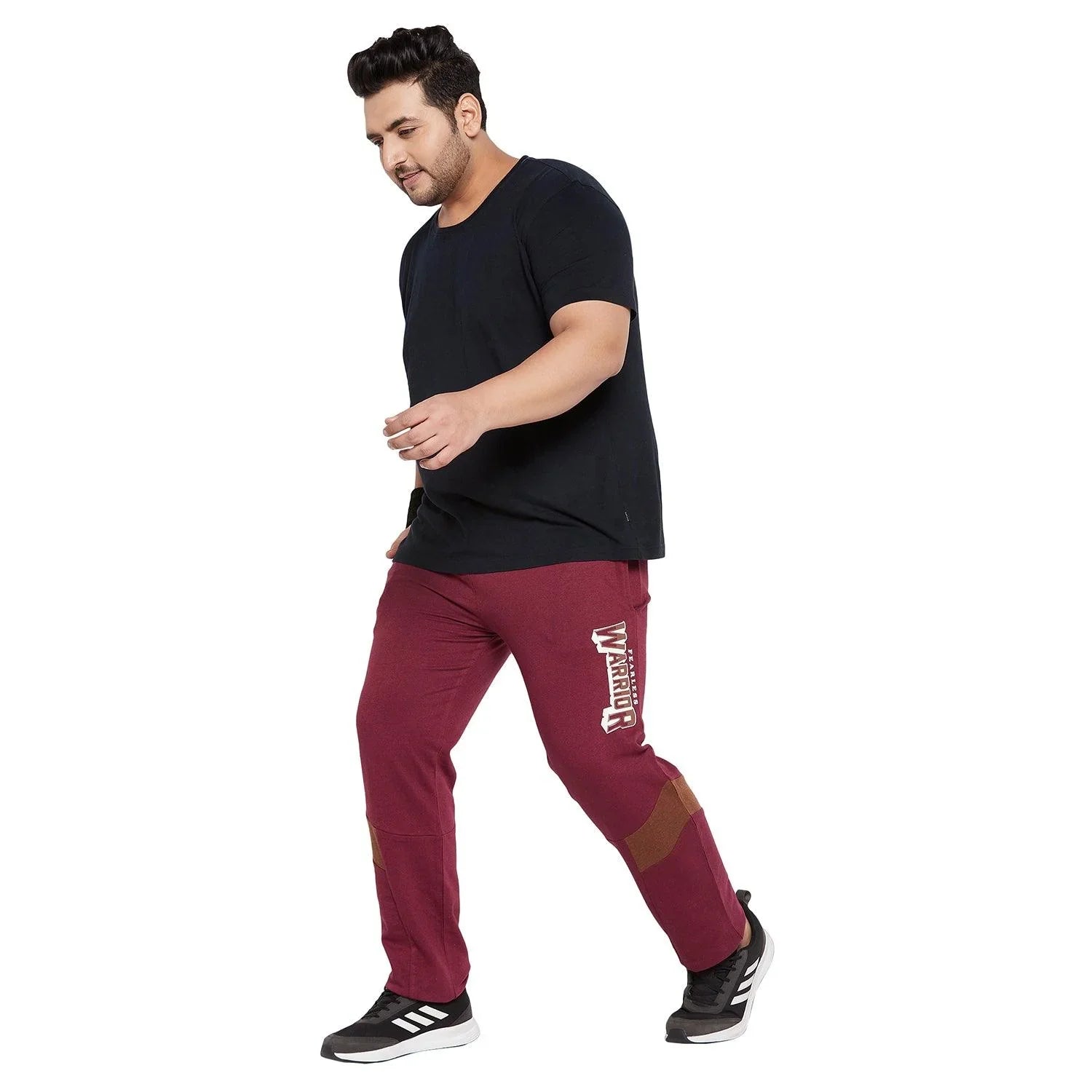 Men Plus Size Kohen Printed Trackpant - bigbanana