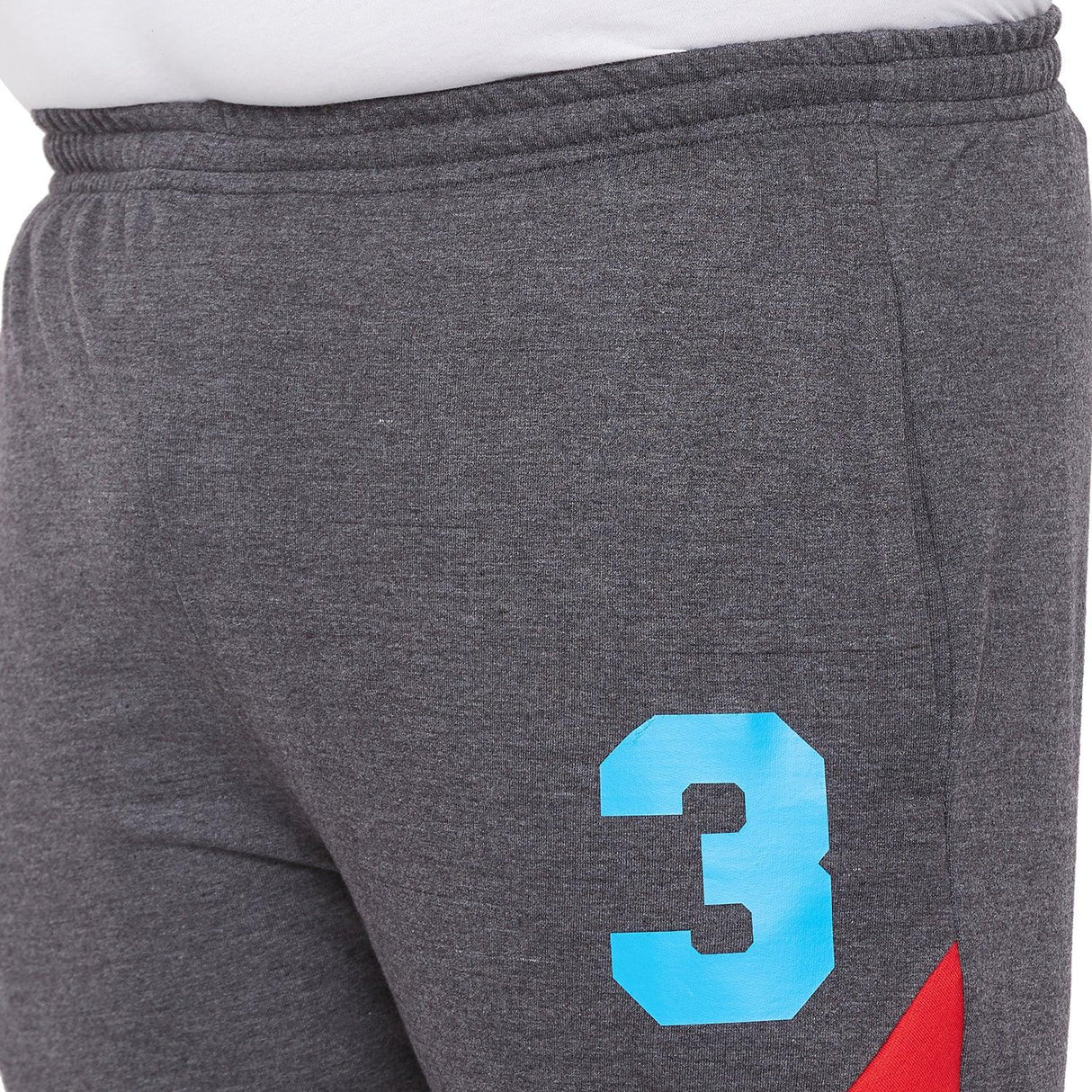 Men Plus Size Lawson Colorblock Shorts - bigbanana