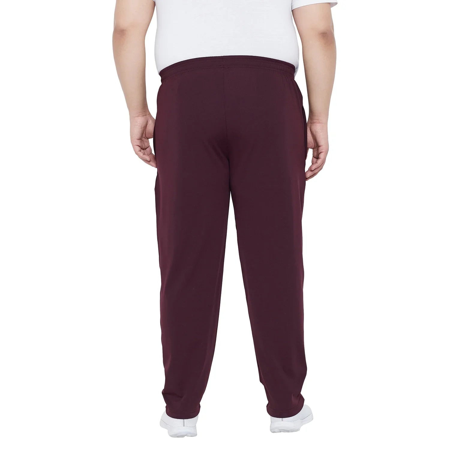 Men Plus Size Lockwood Solid Trackpants - bigbanana