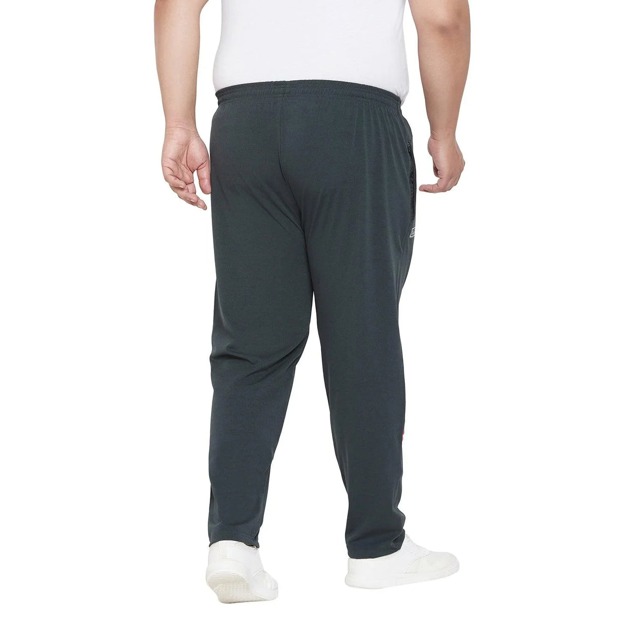 Men Plus Size Locock Colorblock Trackpant - bigbanana