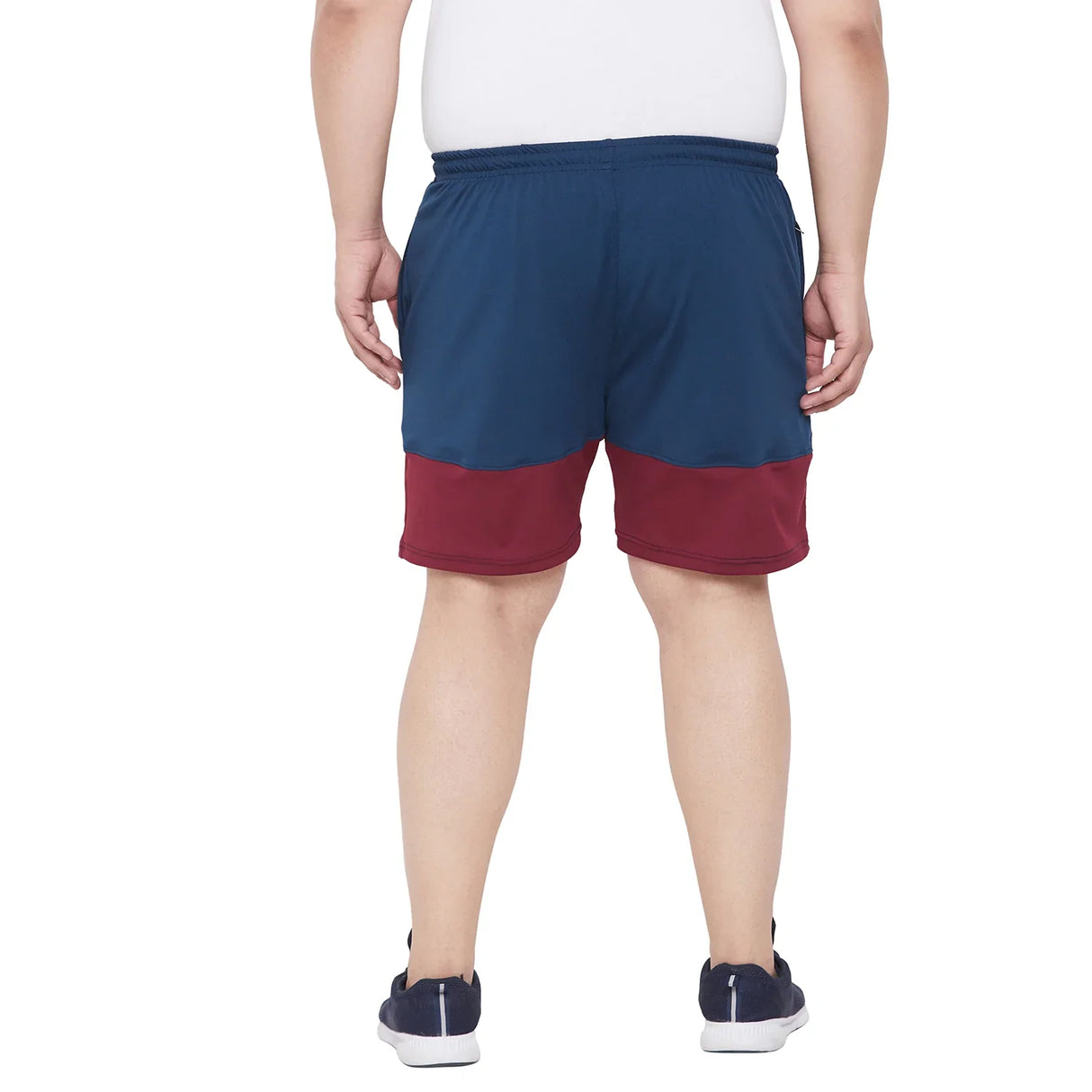 Men Plus Size McLean Colorblock Shorts - bigbanana