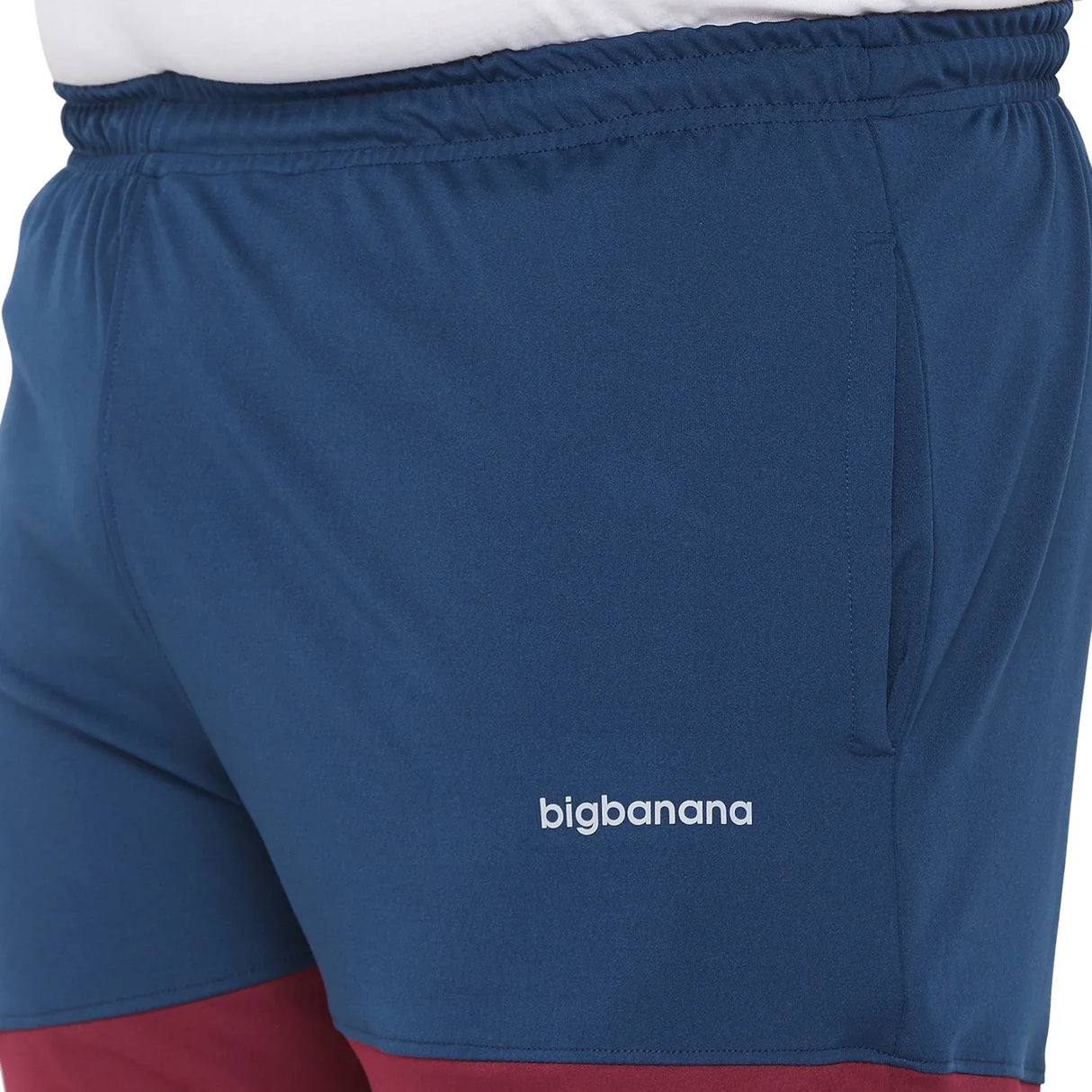 Men Plus Size McLean Colorblock Shorts - bigbanana