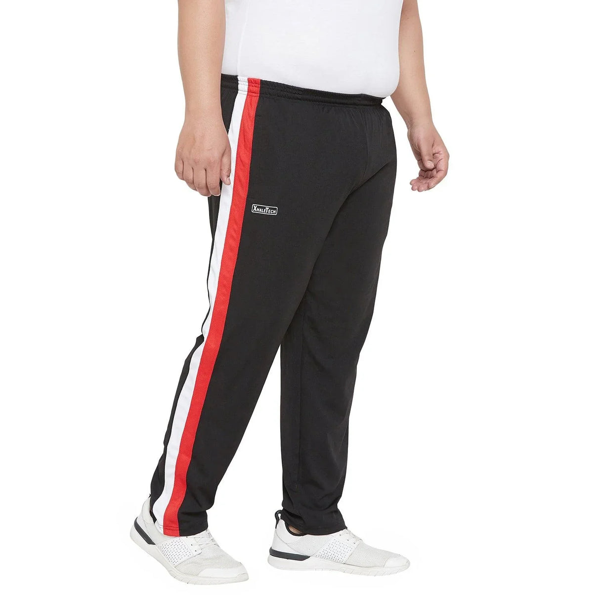 Men Plus Size Mumro Colorblock Trackpant - bigbanana