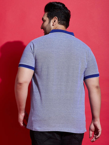 Men Plus Size Pacific Solid Polo Tshirt - bigbanana