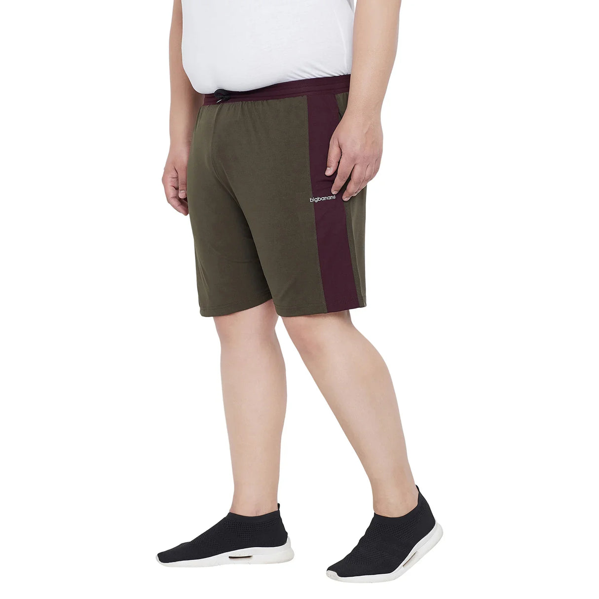 Men Plus Size Royle Solid Shorts - bigbanana