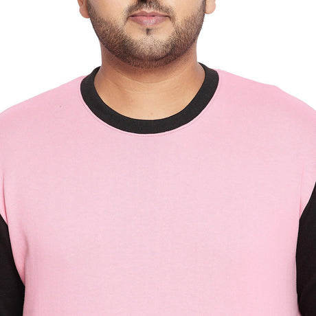 Men Plus Size Thorpe Colorblock Sweatshirt - bigbanana