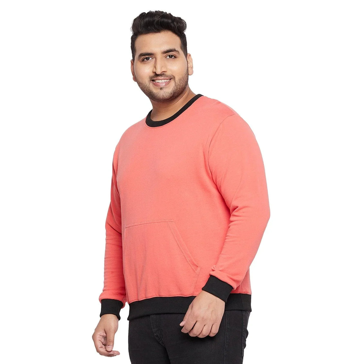 Men Plus Size bigbanana Sanders Printed Sweatshirt - bigbanana