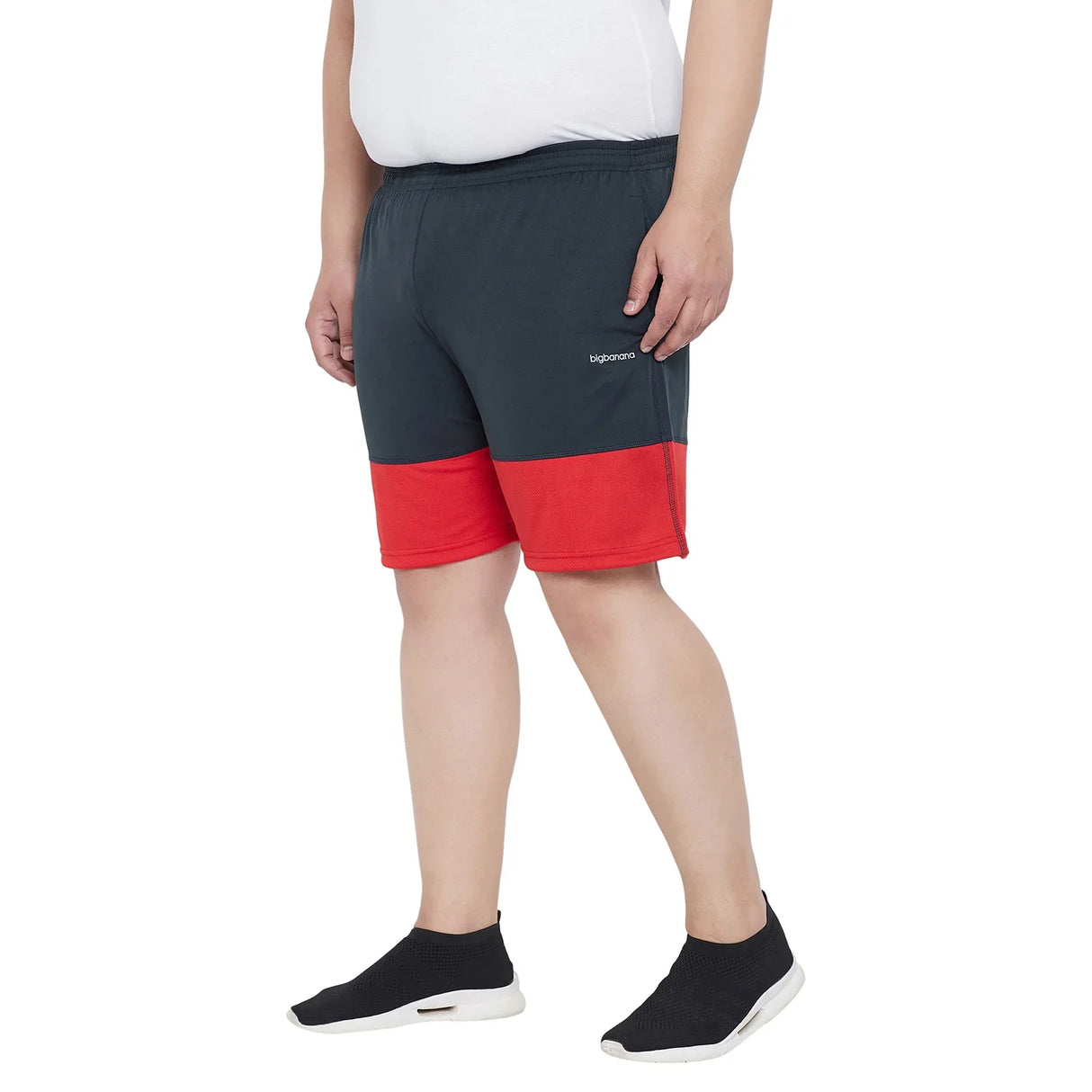 Men Plus Size Sanford Solid Shorts - bigbanana