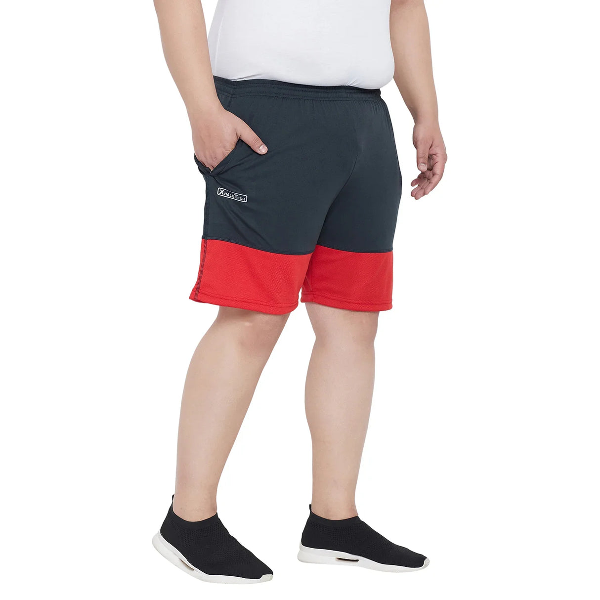 Men Plus Size Sanford Solid Shorts - bigbanana