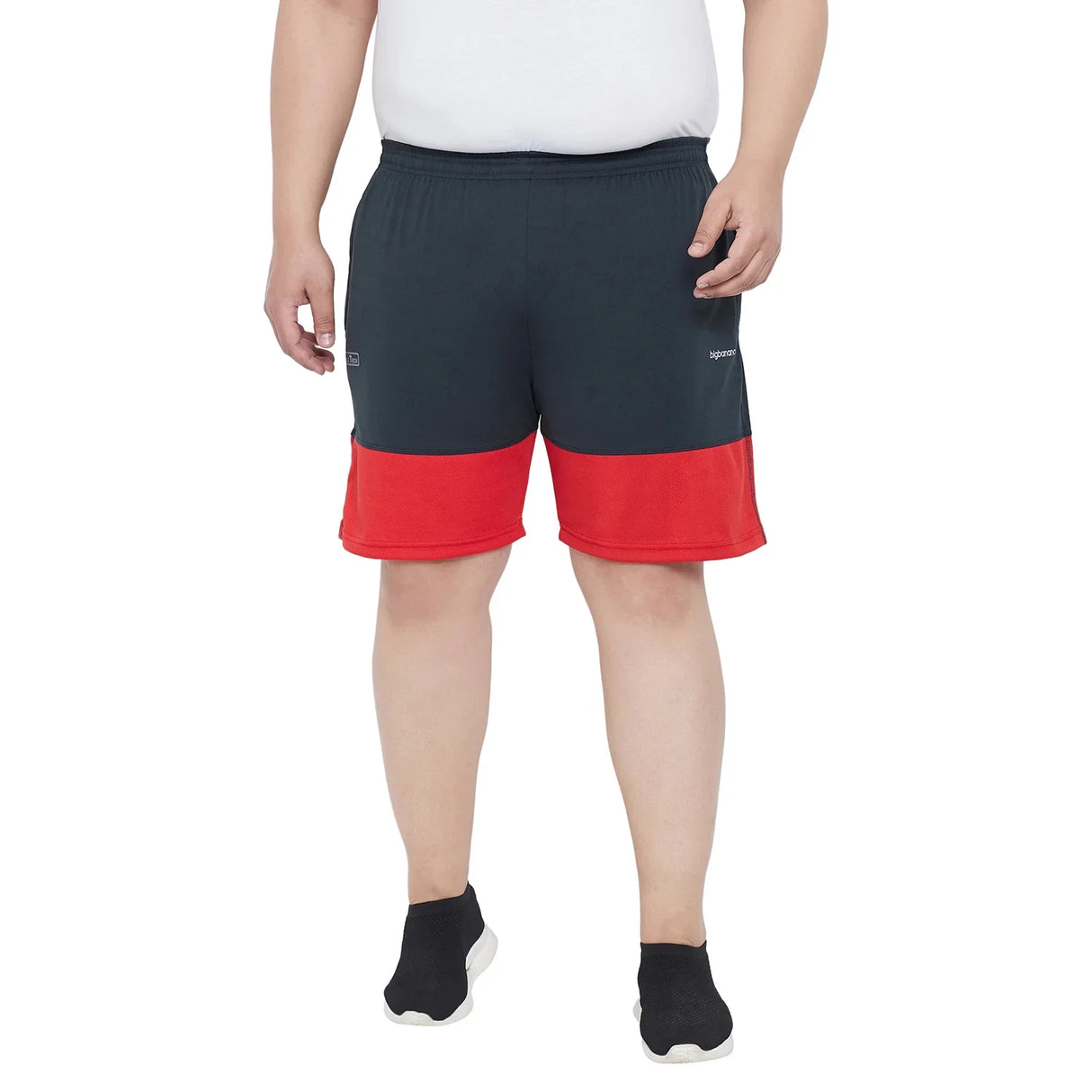 Men Plus Size Sanford Solid Shorts - bigbanana