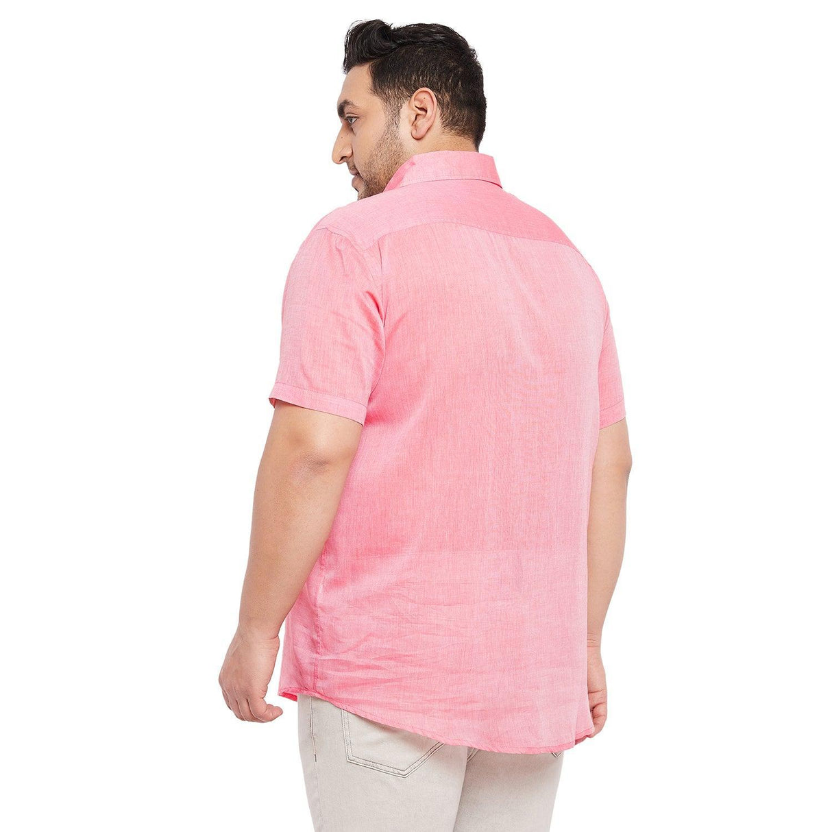 Men Plus Size Slade Solid Shirt - bigbanana
