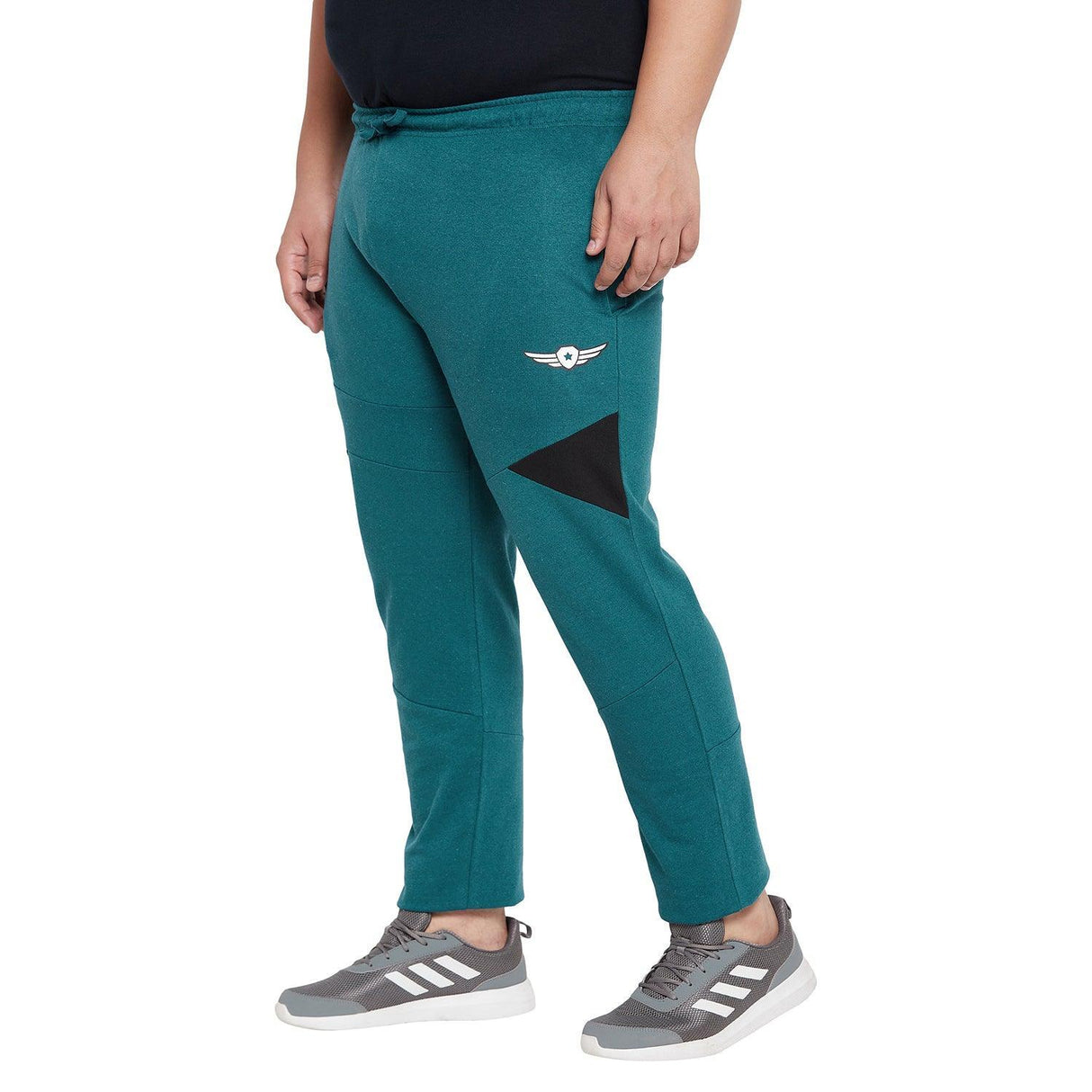 Men Plus Size Winzu Colorblock Trackpant - bigbanana