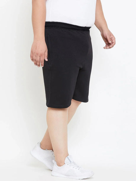 Men Plus Size Sal-BL Solid Shorts - bigbanana
