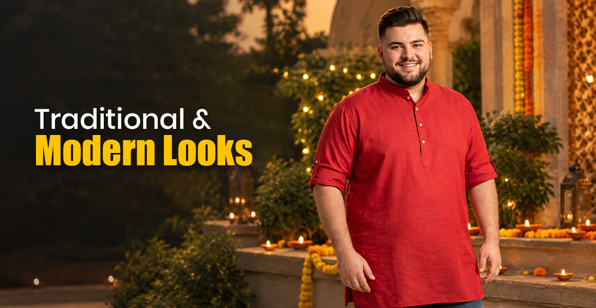 Diwali Outfit Ideas for Plus Size Men: Traditional & Modern Looks