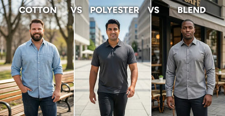 Polyester vs Cotton vs Blends — Best Fabric for Plus Size Men in India