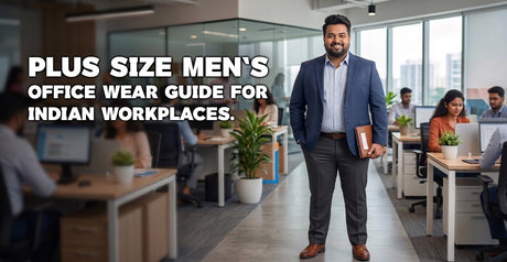 Plus Size Men's Office Wear Guide for Indian Workplaces (2026)