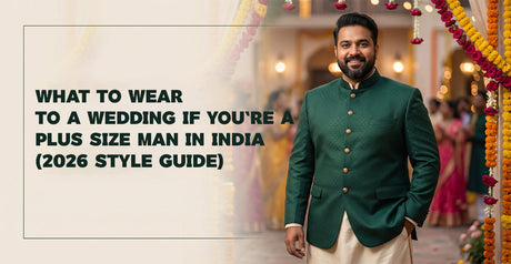 What to Wear to a Wedding If You're a Plus Size Men in India