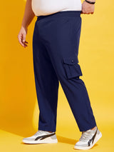 Men Plus Size Chicago Solid Trackpant
