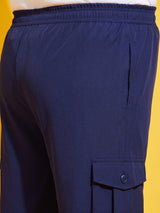 Men Plus Size Chicago Solid Trackpant